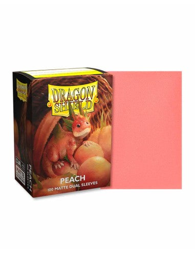 Sleeves Dragon Shield Peach