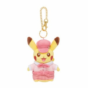 Llavero Pikachu sweets rosado Pokemon café