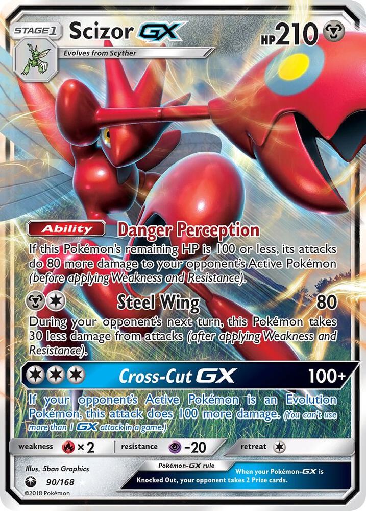 Scizor GX - SM - Celestial Storm (CES)