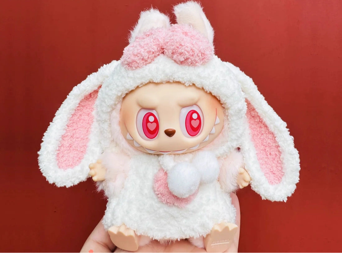 Traje de conejita para labubu 🐰
