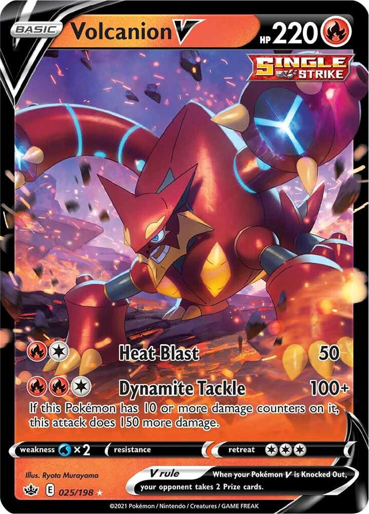 Volcanion V - SWSH06: Chilling Reign (SWSH06)