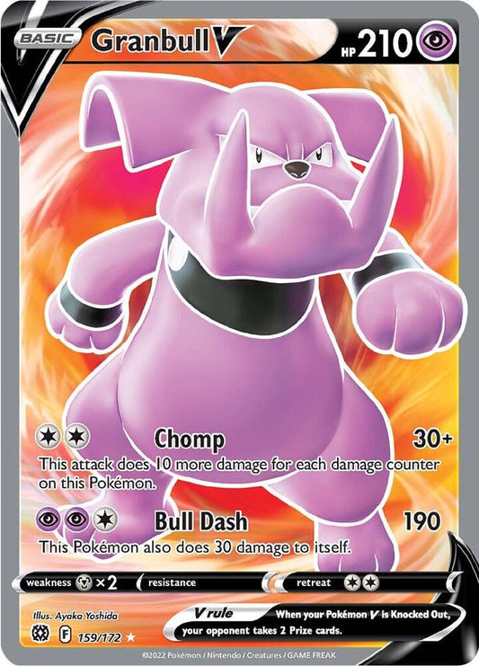 Granbull V (Full Art) - SWSH09: Brilliant Stars