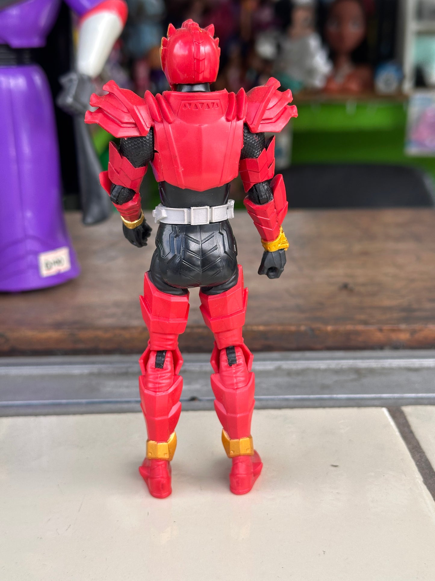 Power Rangers Dino Fury Spiral Strike Red Ranger