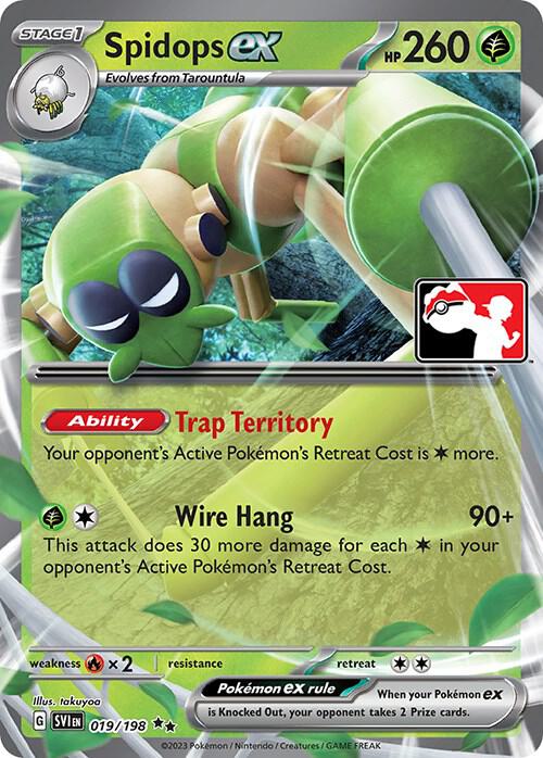Spidops ex - 019/198 - Prize Pack Series Cards (Español)