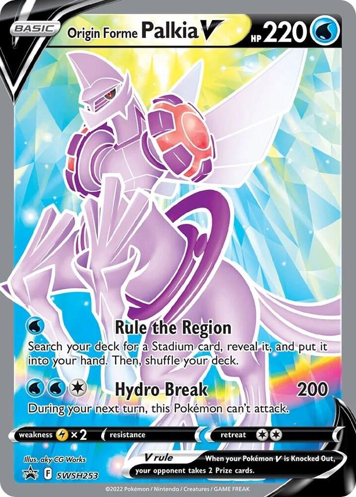 Origin Forme Palkia V - SWSH: Sword & Shield Promo Cards (SWSD)
