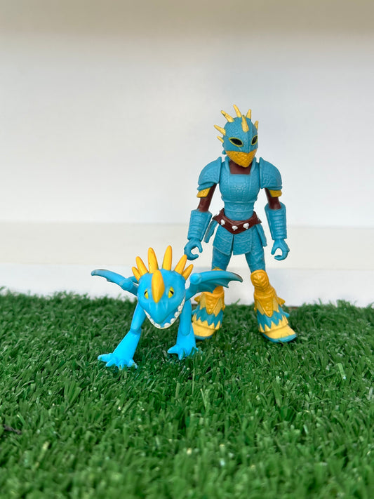 Astrid y su dragón, cómo entrenar a tu dragón