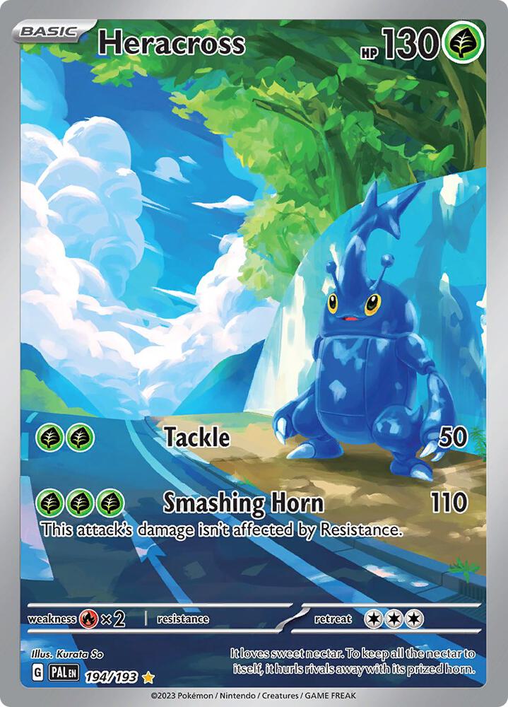 Heracross - 194/193 - SV02: Paldea Evolved (PAL) español