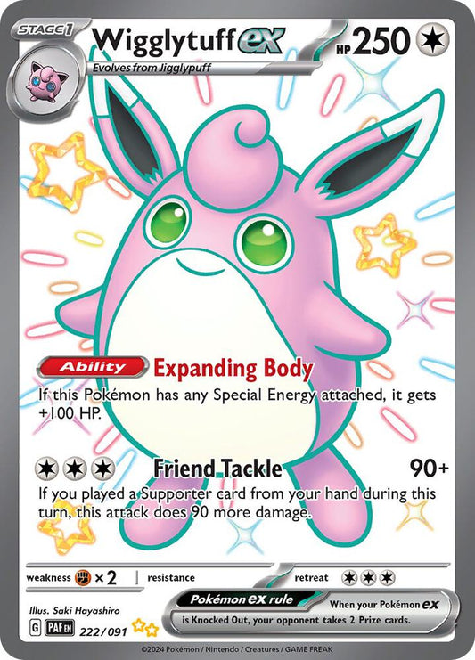 Wigglytuff ex - SV: Paldean Fates (PAF)
