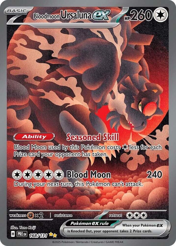 Bloodmoon Ursaluna ex - SV: Prismatic Evolutions (PRE)