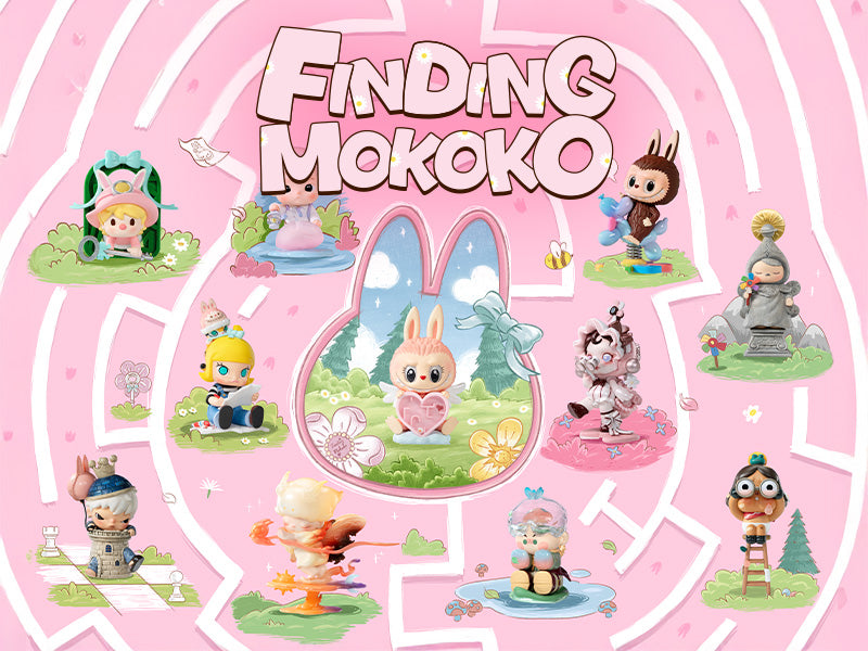 Labubu Finding Mokoko Figura