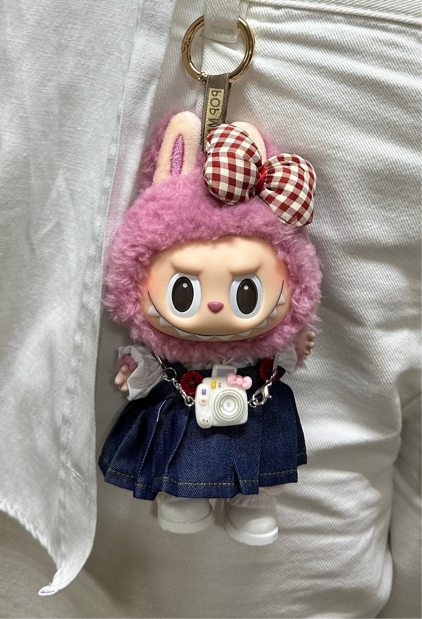 Conjunto de ropita y accesorios de labubu