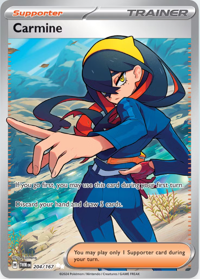Carmine - 204/167 - SV06: Twilight Masquerade (TWM) spñ