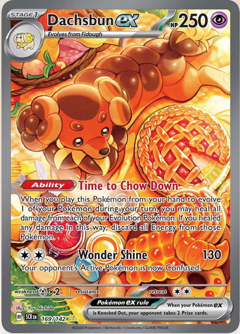 Dachsbun ex - 169/142 - SV07: Stellar Crown (SV07)