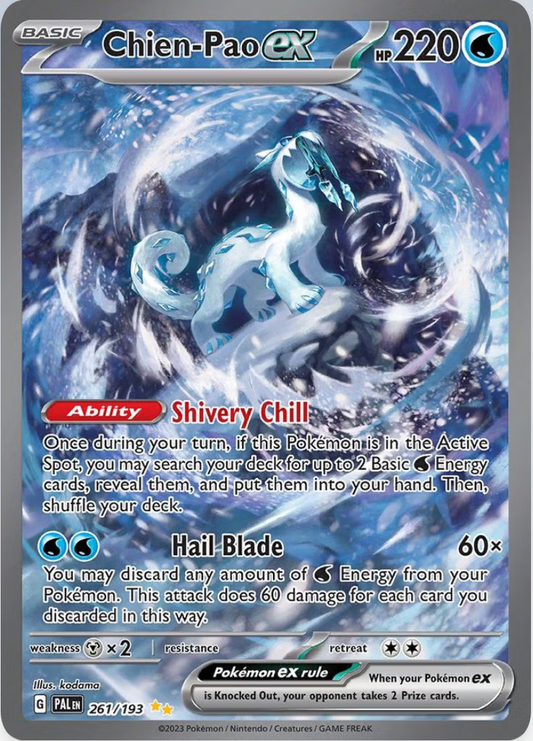 Chien-Pao ex - 261/193 - SV02: Paldea Evolved (PAL)