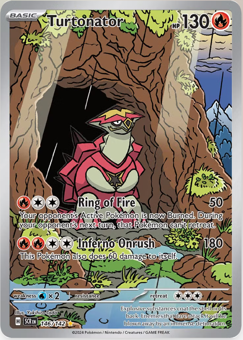 Turtonator - 146/142 - SV07: Stellar Crown (SV07) español