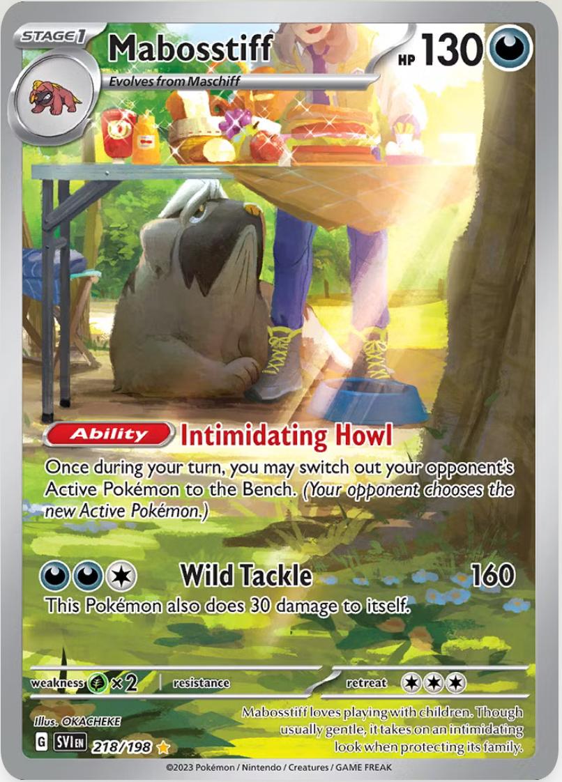 Mabosstiff - 218/198 - SV01: Scarlet & Violet Base Set (SV1)