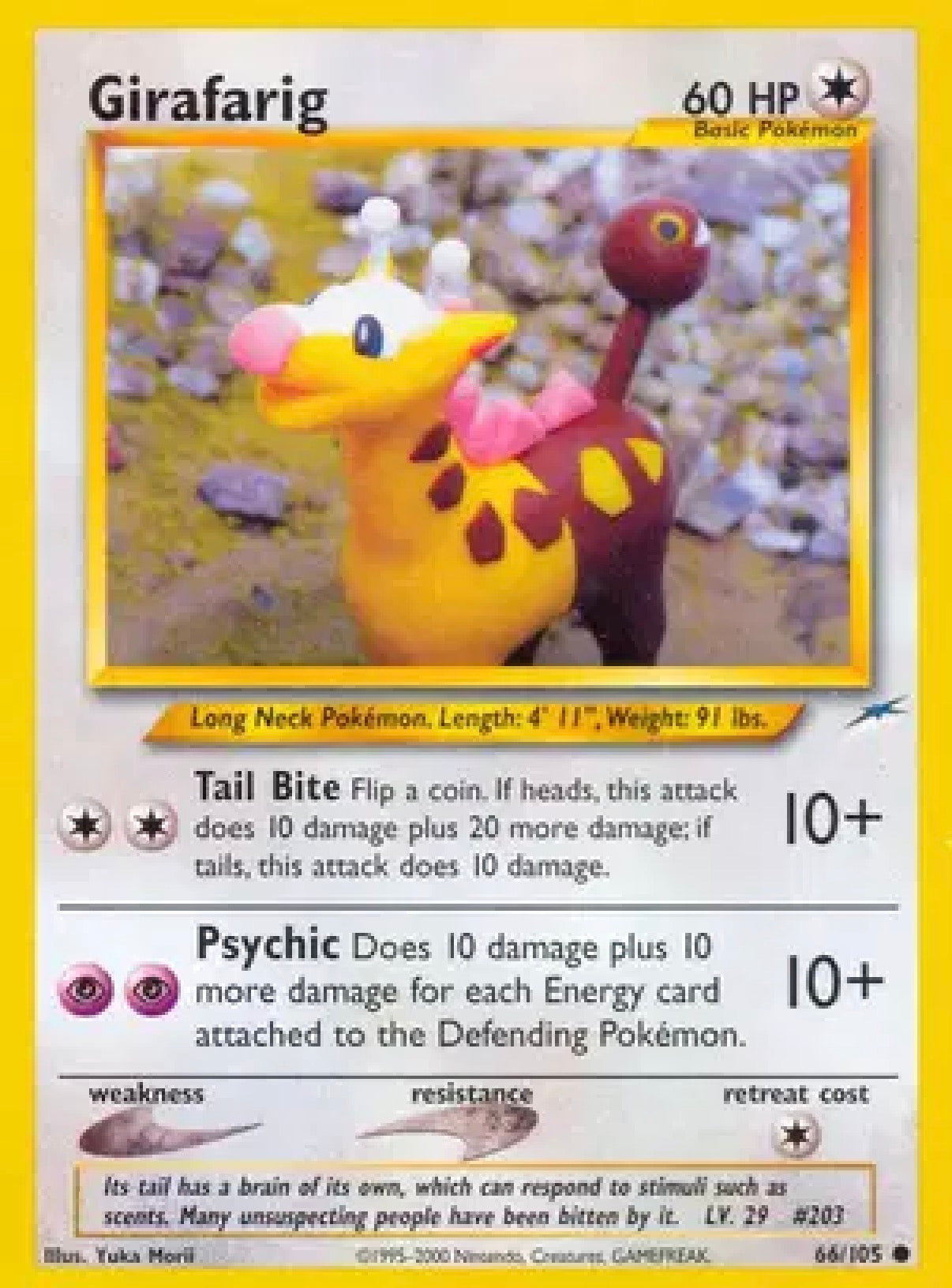 Girafarig - Neo Destiny mp