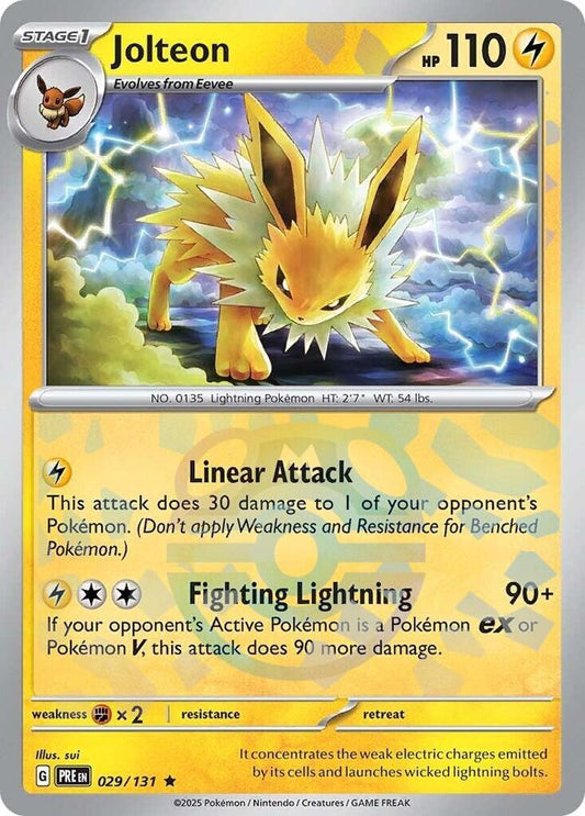 Jolteon (Master Ball Pattern) - SV: Prismatic Evolutions (PRE)