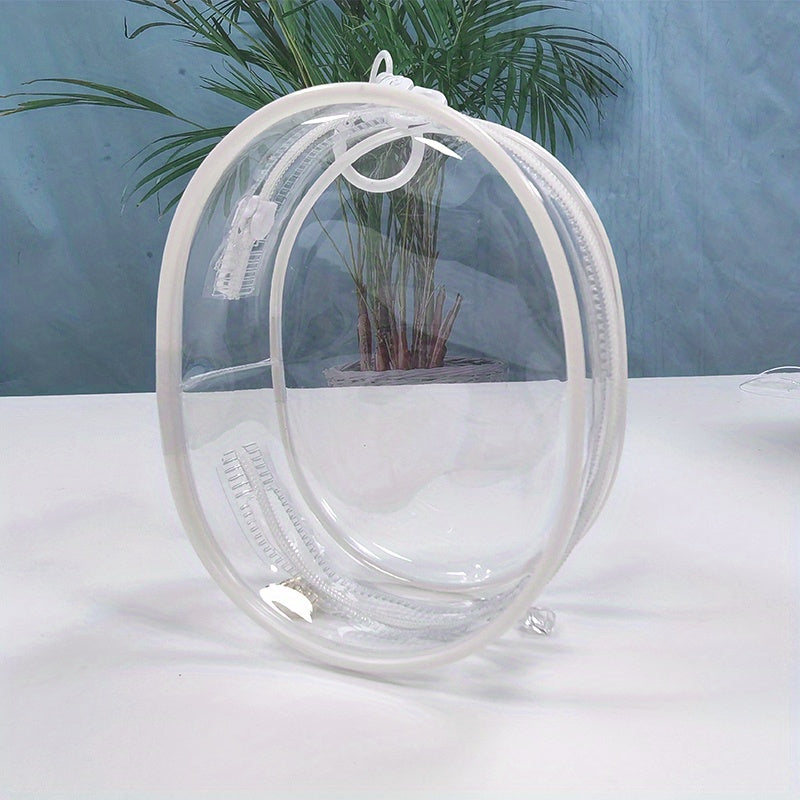 Estuche transparente para labubu Have a seat