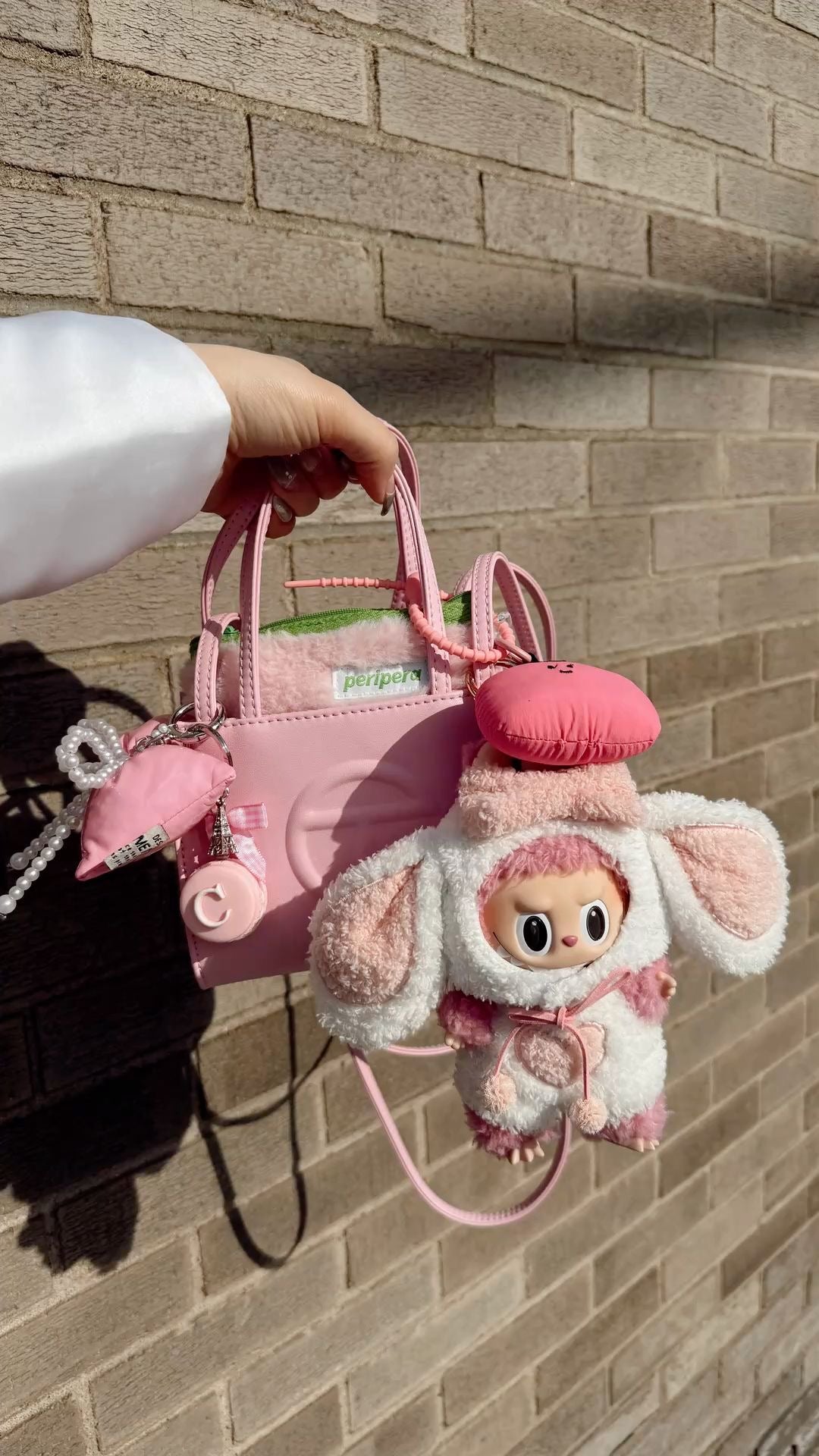 Traje de conejita para labubu 🐰
