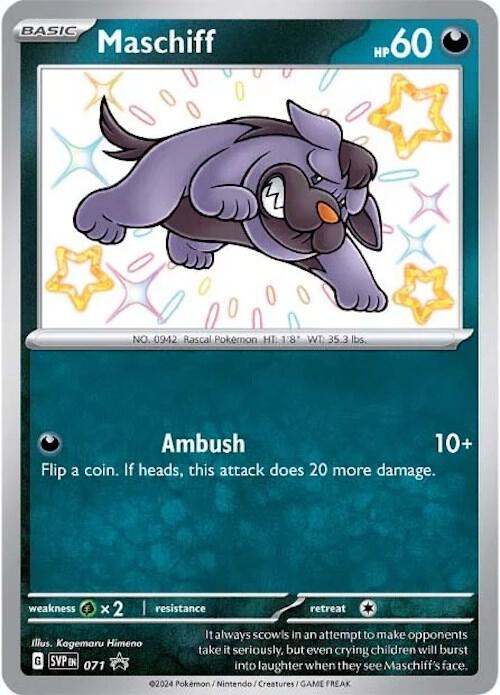 Maschiff - 071 - SV: Scarlet & Violet Promo Cards (SVP)
