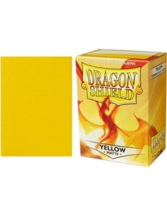 Sleeves Dragon Shield Yellow Matte