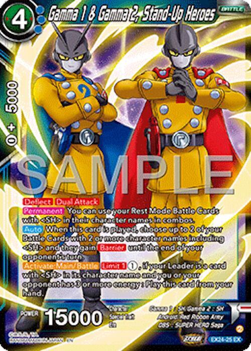Gamma 1 & Gamma 2, Stand-Up Heroes - Expansion Deck Box Set 24: Premium 7th Anniversary Box 2024 (DBS-BE24)