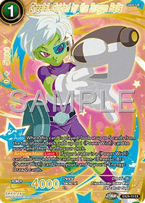 Cheelai, Guided by the Dragon Balls - Expansion Deck Box Set 24: Premium 7th Anniversary Box 2024 (DBS-BE24)