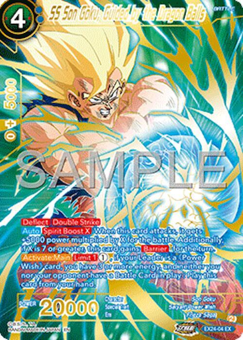 SS Son Goku, Guided by the Dragon Balls - Expansion Deck Box Set 24: Premium 7th Anniversary Box 2024 (DBS-BE24)