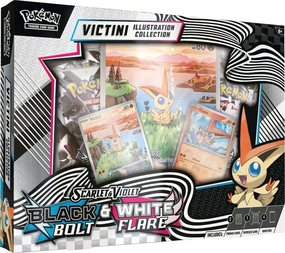 Unova Victini Illustration Collection - SV: Black Bolt (BLK) español