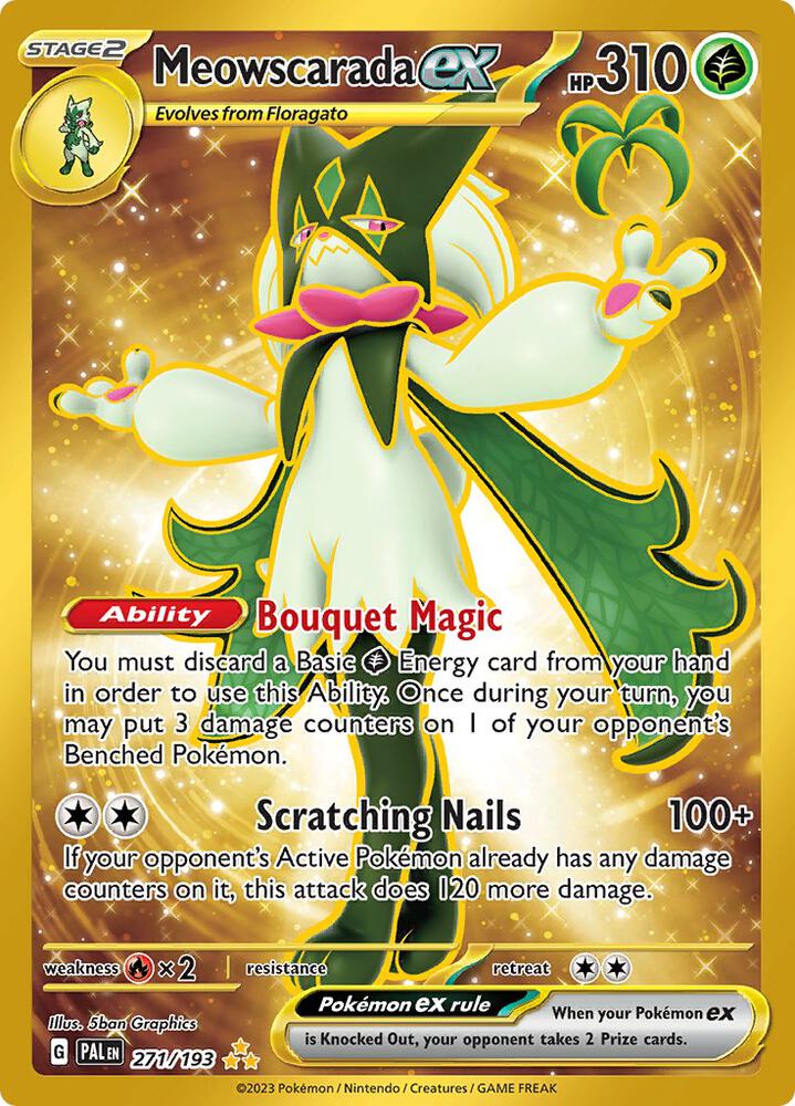 Skeledirge ex - 272/193 - SV02: Paldea Evolved (PAL)