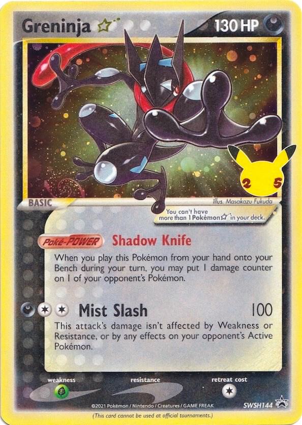 Greninja Star - SWSH: Sword & Shield Promo Cards (SWSD)(ESTA SELLADO)