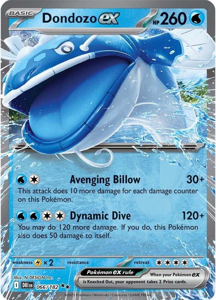 Dondozo ex Destined Rivals