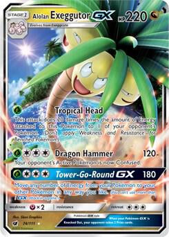 Alolan Exeggutor GX - SM - Crimson Invasion (SM04)