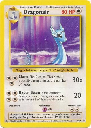 Dragonair - Base Set (BS) unlimited