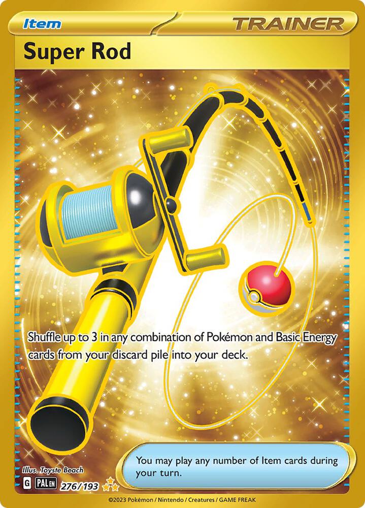 Super Rod - 276/193 - SV02: Paldea Evolved (PAL) ESPAÑOL
