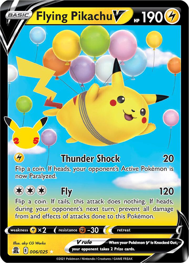 Flying Pikachu V - Celebrations (CLB)spñ