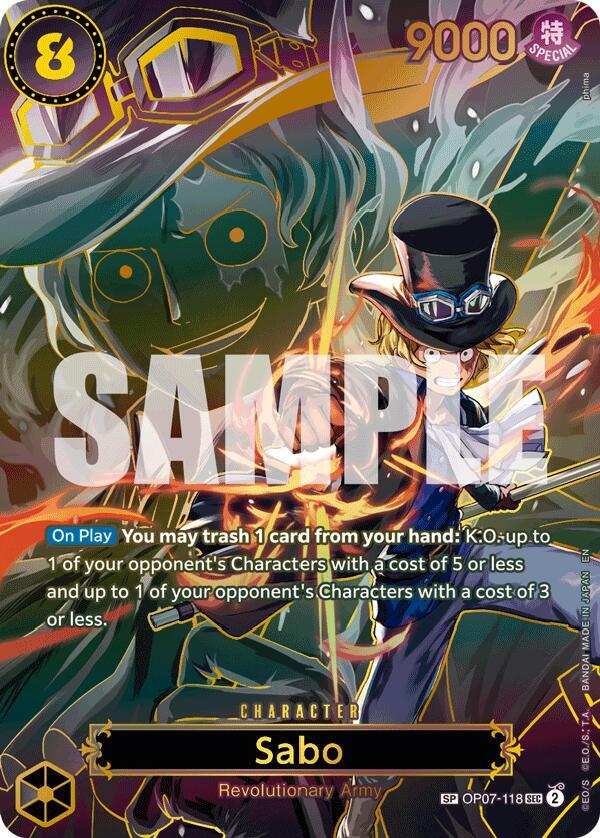 Sabo - OP07-118 (SP) - Carrying On His Will (OP13)
