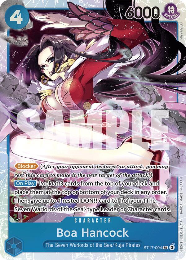 Boa Hancock - Starter Deck 17: BLUE Donquixote Doflamingo (ST-17)