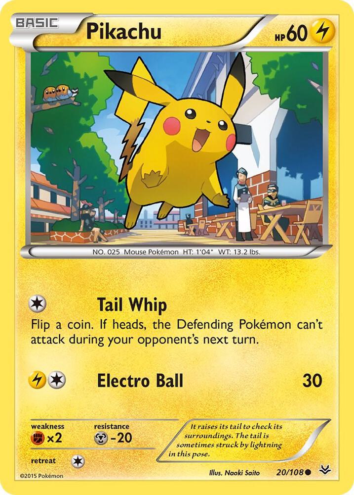 Pikachu - XY - Roaring Skies (ROS)
