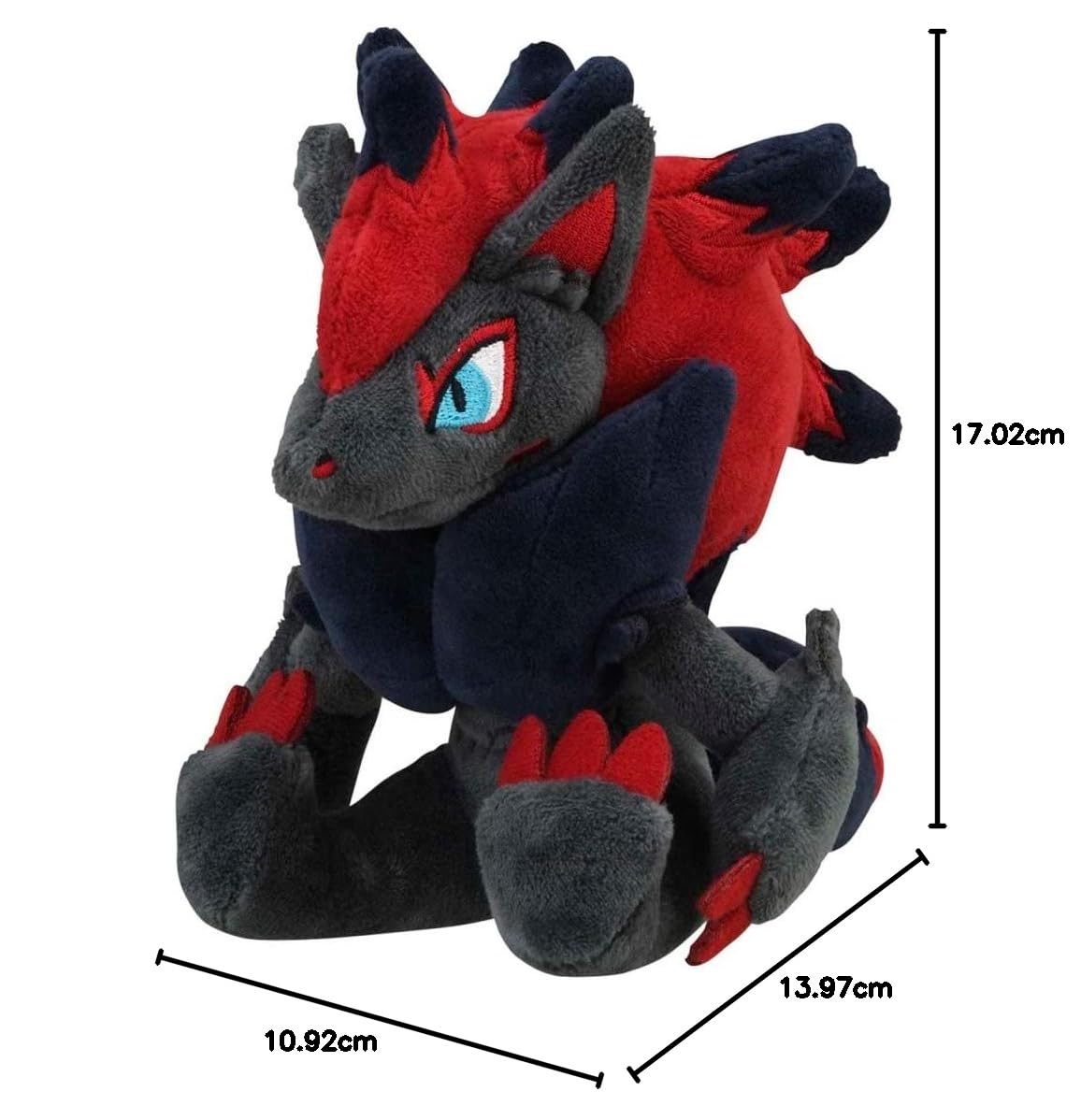 Peluche Zoroark Pokemon fit de Pokemon center
