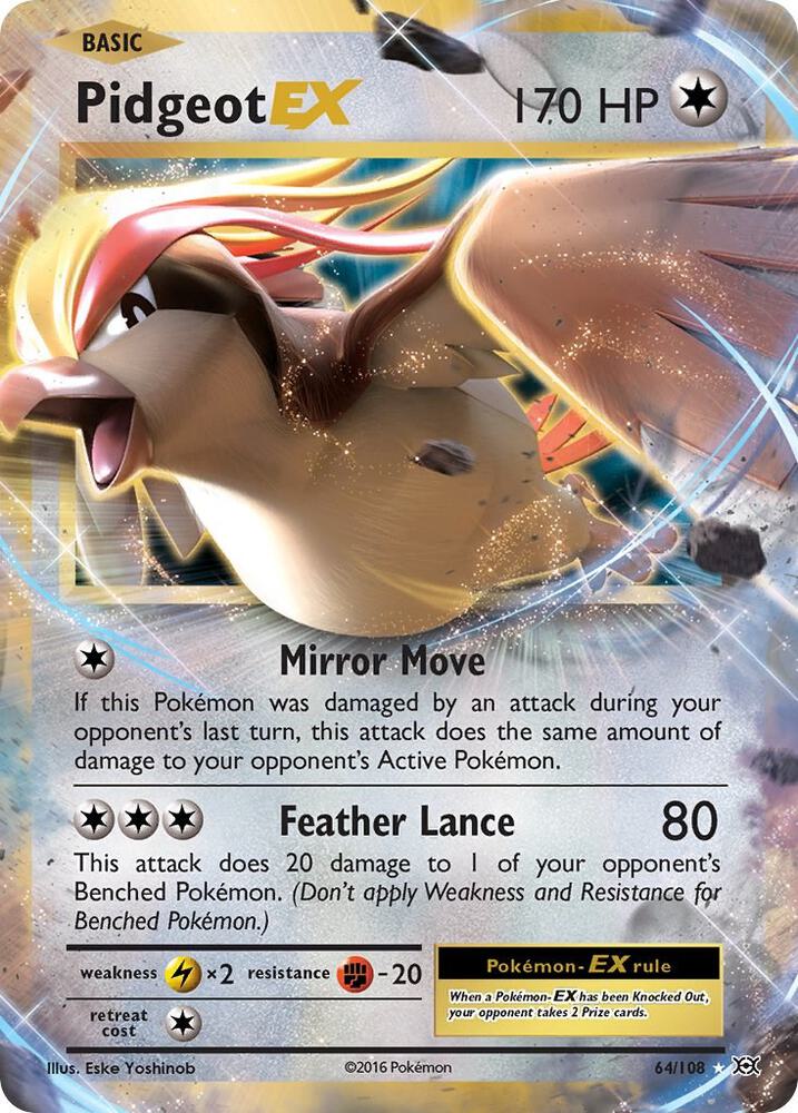 Pidgeot EX - XY - Evolutions (EVO)
