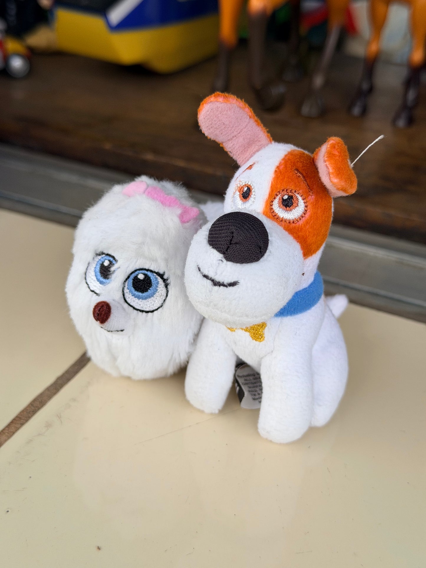 Max y Gidget de the secret life of pets