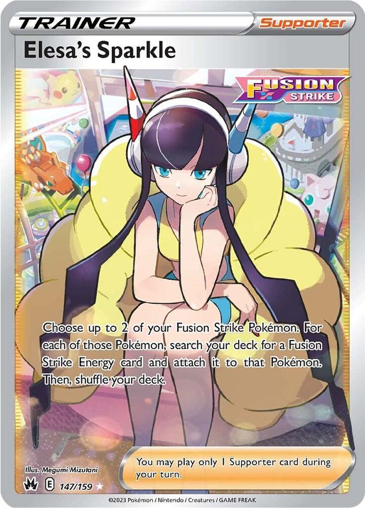 Elesa's Sparkle (Full Art) - SWSH: Crown Zenith (CRZ)