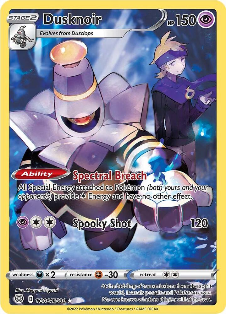 Dusknoir - SWSH09: Brilliant Stars Trainer Gallery (SWSH09:TG) spñ