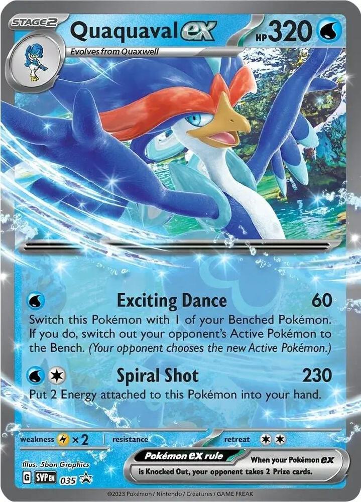 Quaquaval ex - 035 - SV: Scarlet & Violet Promo Cards (SVP)