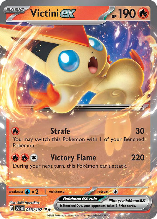 Victini ex - SV03: Obsidian Flames (OBF) (español)