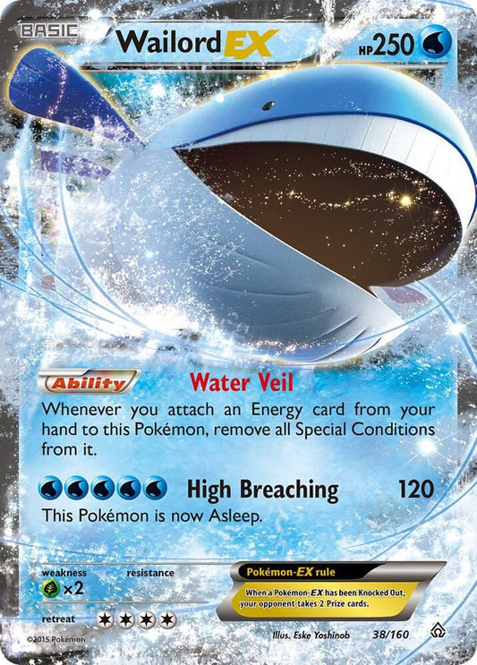 Wailord EX - XY - Primal Clash (PRC)