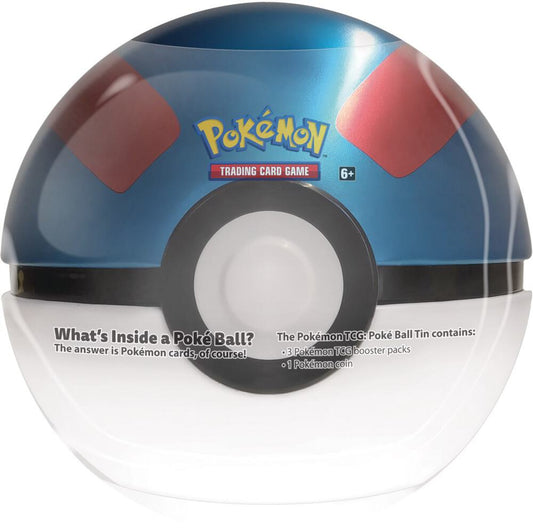Pokemon - Poke Ball Tin - Great Ball - Miscellaneous Cards & Products (MCAP)