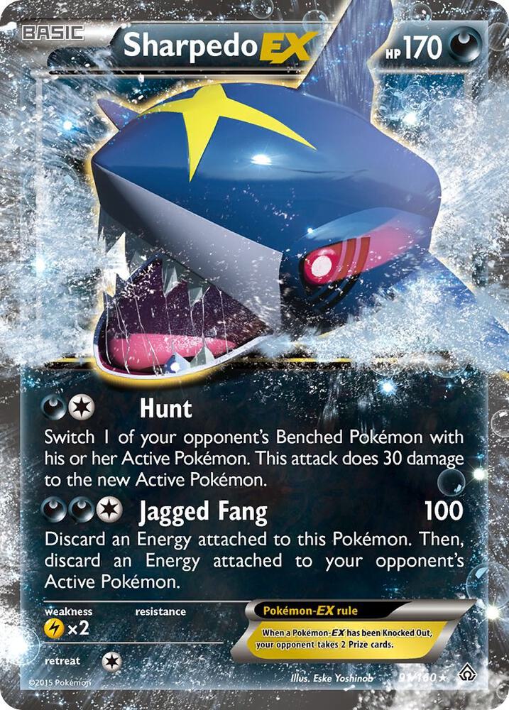 Sharpedo EX - XY - Primal Clash (PRC)